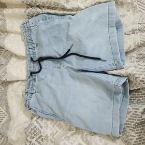 US Poli Assn jean stretchy shorts